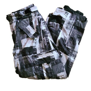 𝅺pulse Black & Gray Snowboard Pants